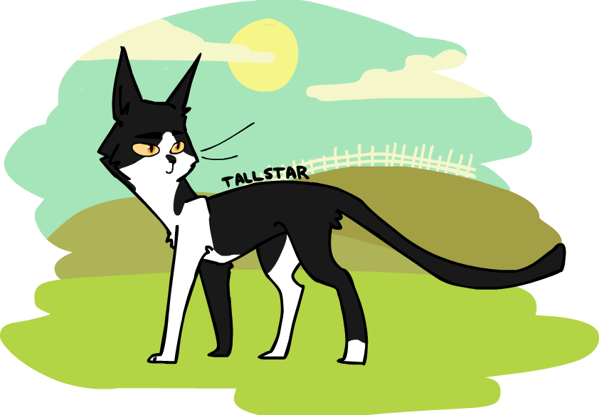 Windclan By Nifty-senpai - Nifty Senpai Warrior Cats Tallstar - Free Transparent PNG Clipart Images Download. - Cat Transparent PNG Free Download