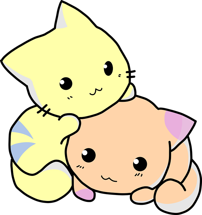 Kitten Clipart Adorable - Cute Cat Cartoon Png Transparent PNG - 564x598 - Free Download on - Cat Transparent PNG Free Download