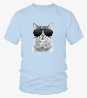 Plain Black T Shirt, HD Png Download - Cat Transparent PNG Free Download