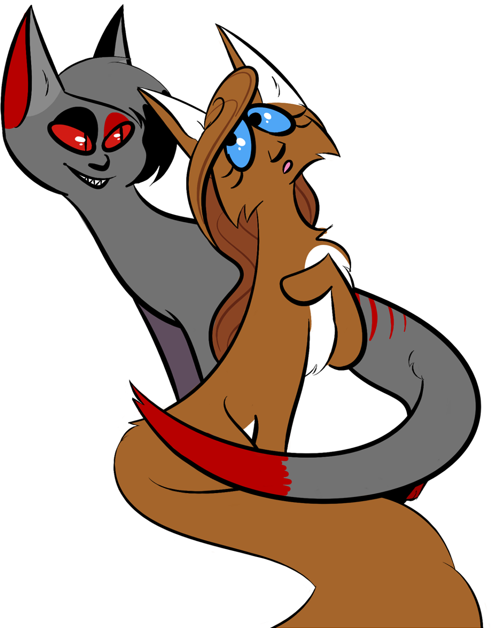 Generic Cat And Edgy Mcedgelord By Faeplae - Edgy Warrior Cats Oc - Free Transparent PNG Clipart Images Download. - Cat Transparent PNG Free Download