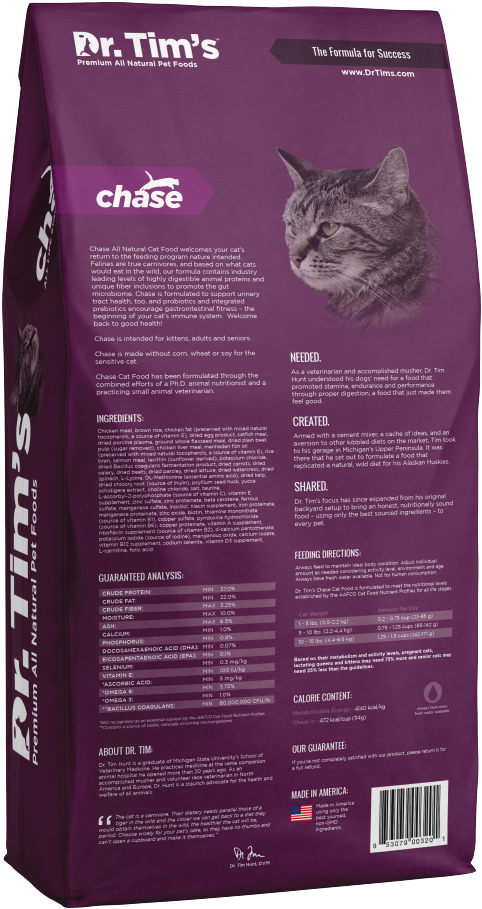 Tim's Chase All Life Stages Dry Cat Food - Kitten Transparent PNG - 607x1000 - Free Download on - Cat Transparent PNG Free Download