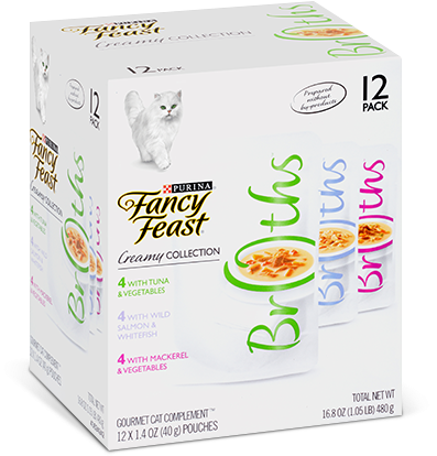 Creamy Seafood Broths Collection Cat Food - Carton Transparent PNG - 600x600 - Free Download on - Cat Transparent PNG Free Download