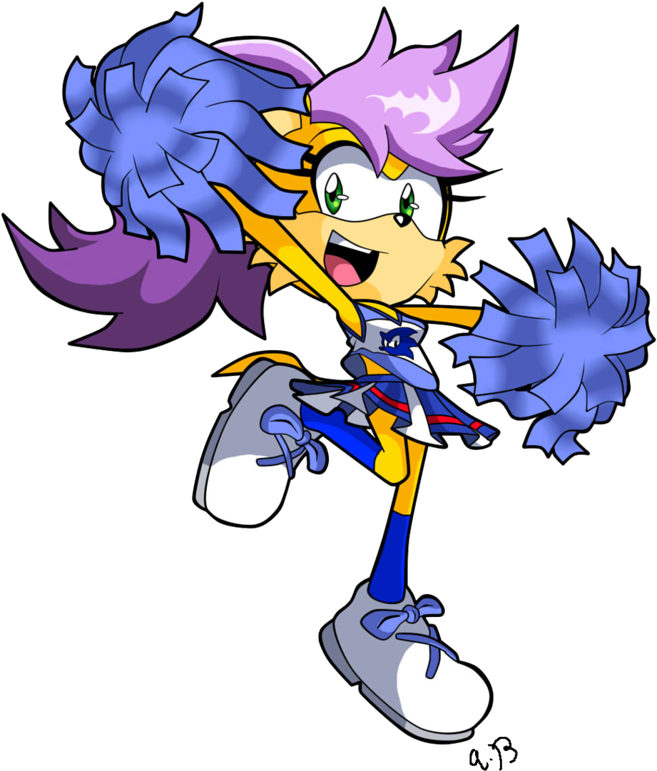 Sonic Lost World Tails Mongoose Vertebrate Fictional - Blaze The Cat Cheerleader - Free Transparent PNG Clipart Images Download. - Cat Transparent PNG Free Download