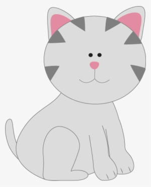 Gray Kitty Cat Clip Art - Gray Cat Clip Art Transparent PNG - 434x538 - Free Download on - Cat Transparent PNG Free Download