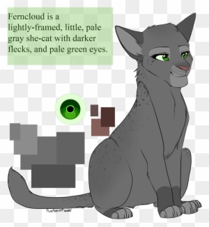 Ferncloud By Purespiritflower - Warrior Cats Ferncloud - Free Transparent PNG Clipart Images Download. - Cat Transparent PNG Free Download