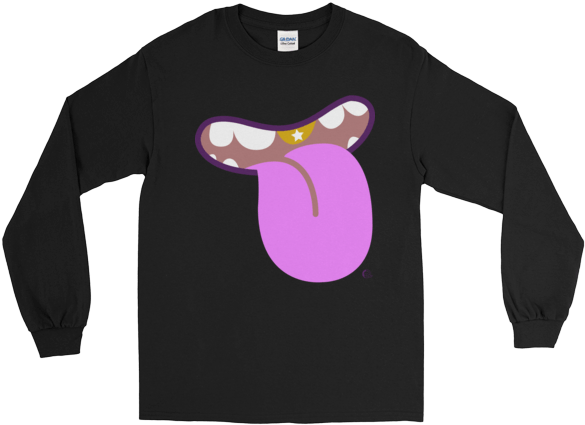 Tongue Owt Long Sleeve T-shirt - Halloween Cat T Shirts Transparent PNG - 600x600 - Free Download on - Cat Transparent PNG Free Download