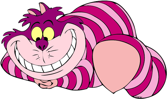 Png Free Stock The Clip Art Disney Galore Grinning - Cheshire Cat With Transparent Background Transparent PNG - 568x357 - Free Download on - Cat Transparent PNG Free Download
