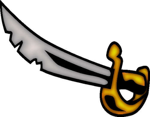 “treasuring Our Volunteers” Pirate Sword Clip Art - Clip Art Pirate Sword - Free Transparent PNG Clipart Images Download. - Dinner Transparent PNG Free Download