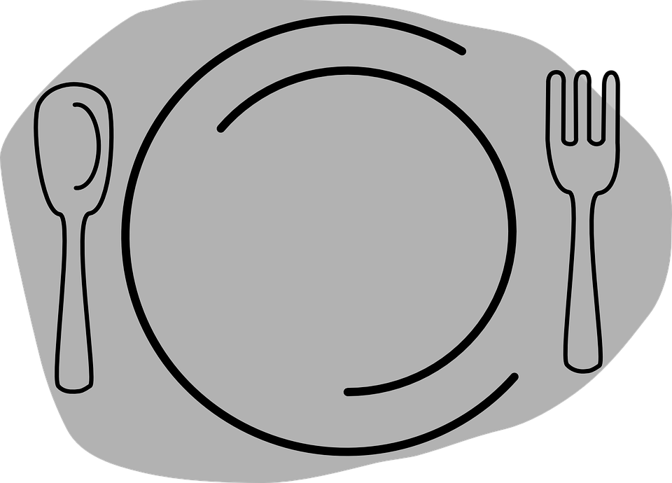 Cutlery Food Plate Knife Fork Dinner Grey - Koulutettujen Hierojien Liitto - Free Transparent PNG Clipart Images Download. - Dinner Transparent PNG Free Download