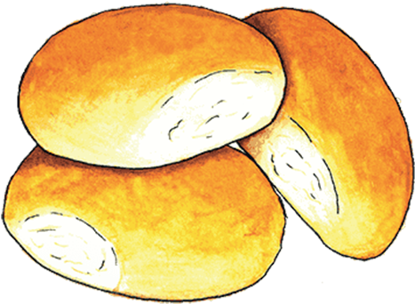 Find Them In Hamburger/sandwich Or Hot Dog Buns, 8 - Potato Bread - Free Transparent PNG Clipart Images Download. - Dinner Transparent PNG Free Download