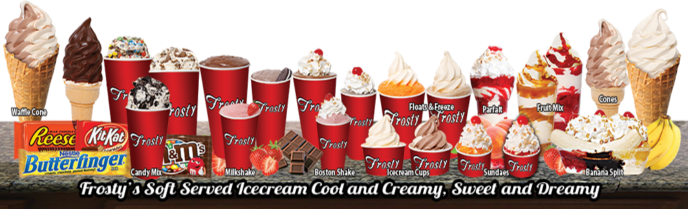 Frosty King 34th Street - Butterfinger Candy Bar Transparent PNG - 1000x305 - Free Download on - Dinner Transparent PNG Free Download