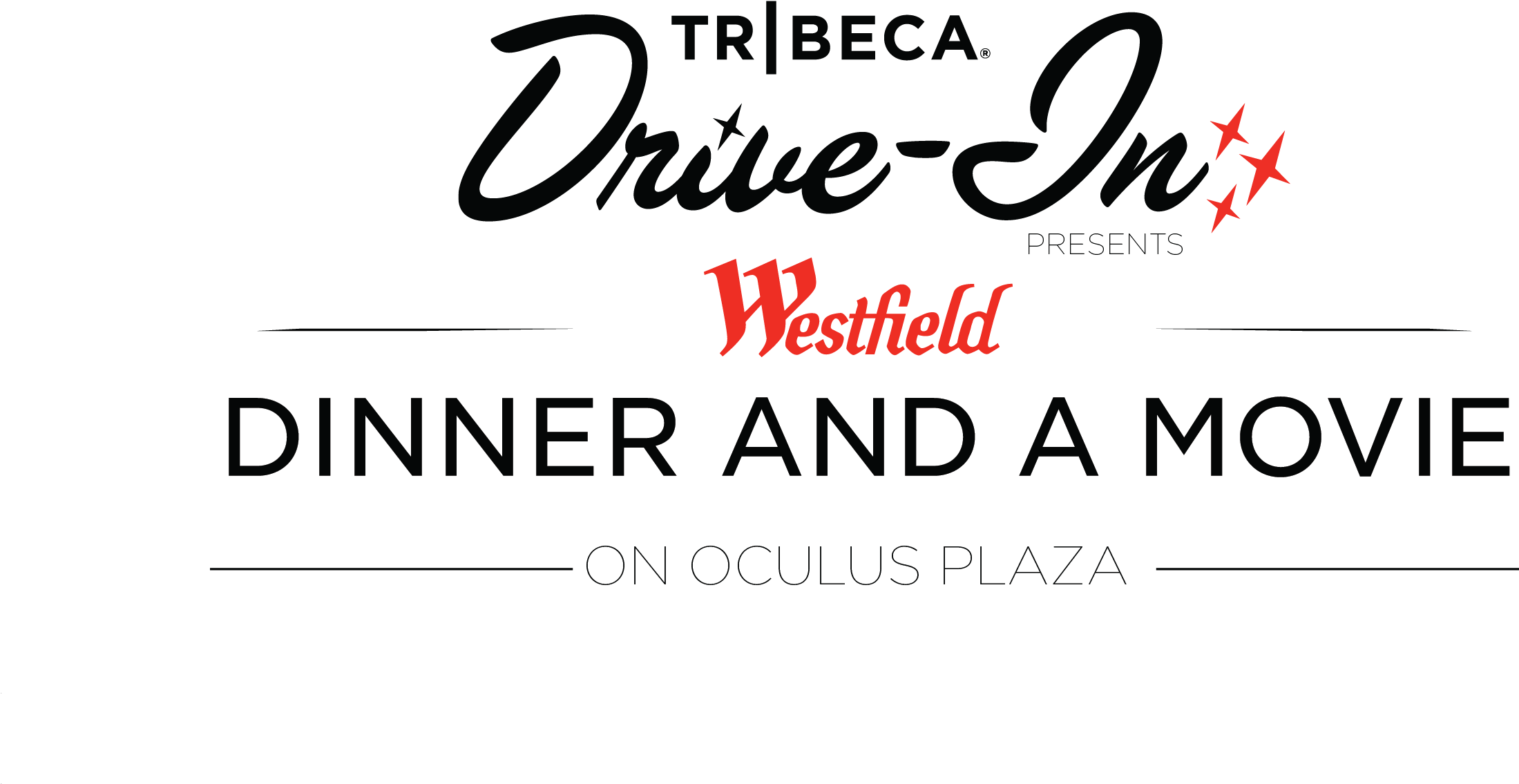 Dinner And A Movie” Outdoor Film Series Returns To - Westfield Transparent PNG - 2635x1134 - Free Download on - Dinner Transparent PNG Free Download