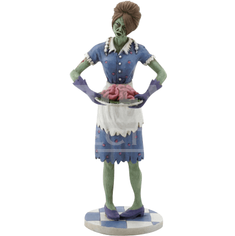 Dinner Is Served Zombie Housewife Statue - Ytc Summit 8306 Zombie Housewife, C-24, - Free Transparent PNG Clipart Images Download. - Dinner Transparent PNG Free Download