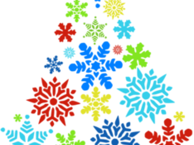Christmas Snowflakes Clipart - Invitation Free Christmas Dinner Templates - Free Transparent PNG Clipart Images Download. - Dinner Transparent PNG Free Download