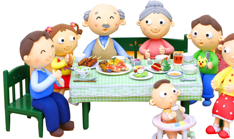 Freeuse Reunion Chinese New Year Template Sit Together - Diner Family Clipart Png - Free Transparent PNG Clipart Images Download. - Dinner Transparent PNG Free Download