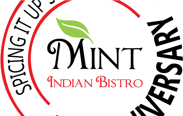 Mint Indian Bistro Is Celebrating Their 10th Anniversary - Mint Indian Bistro - Free Transparent PNG Clipart Images Download. - Dinner Transparent PNG Free Download