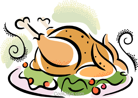 Peru Assado Livre De Direitos Vetores Clip Art Ilustração - Turkey Dinner Clip Art - Free Transparent PNG Clipart Images Download. - Dinner Transparent PNG Free Download