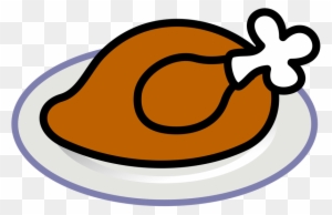 Family Turkey Dinner Clipart - Cooked Turkey Vector - Free Transparent PNG Clipart Images Download. - Dinner Transparent PNG Free Download