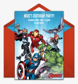 Avengers Invitation, HD Png Download - Falcon Transparent PNG Free Download