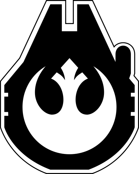 Free Download Rebel Alliance Symbol Clipart Anakin - Rebel Alliance Millennium Falcon Transparent PNG - 480x599 - Free Download on - Falcon Transparent PNG Free Download