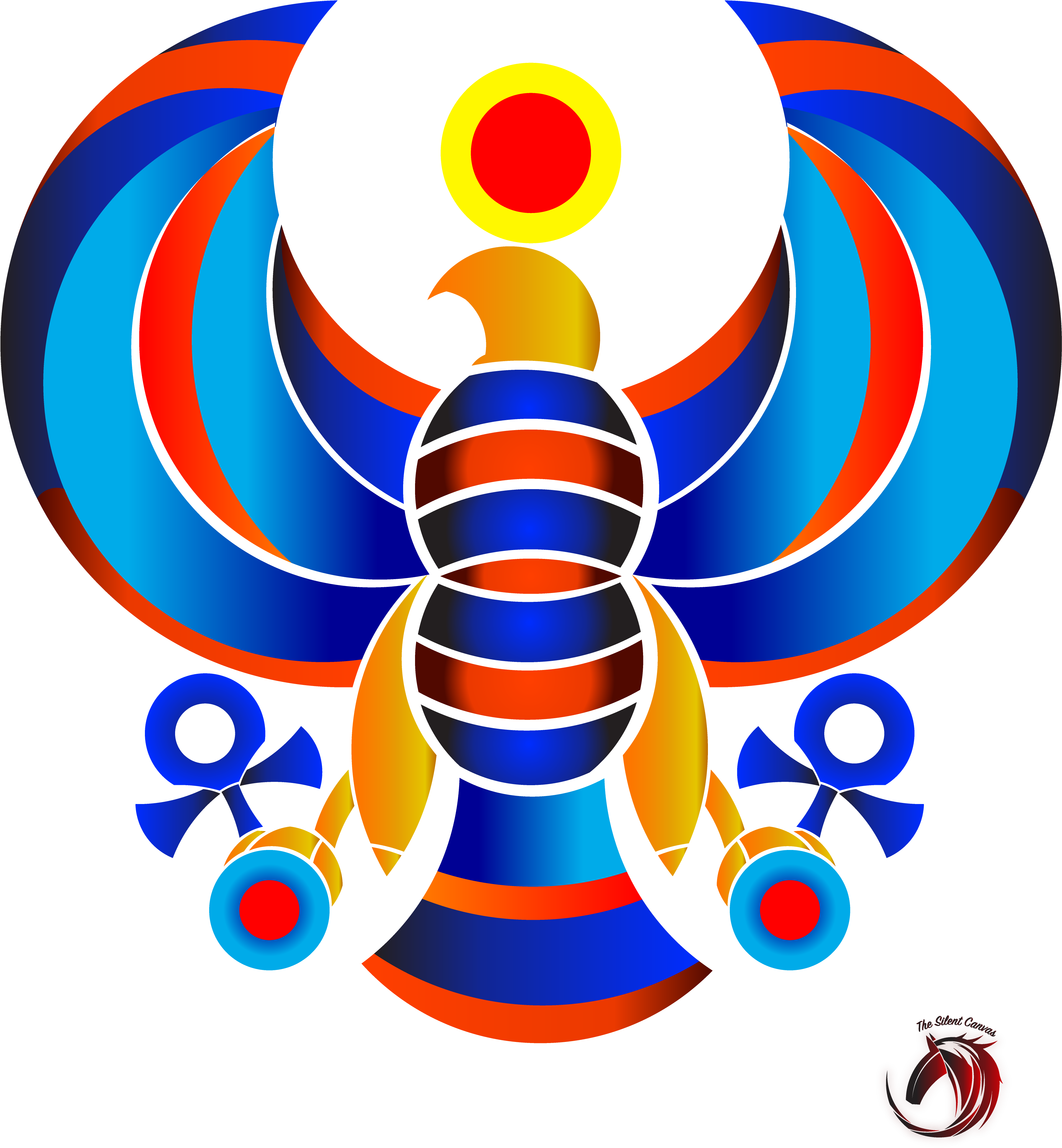 "falcon Sun God, Illustrator, Pixels" Posted By To - T-shirt - Free Transparent PNG Clipart Images Download. - Falcon Transparent PNG Free Download
