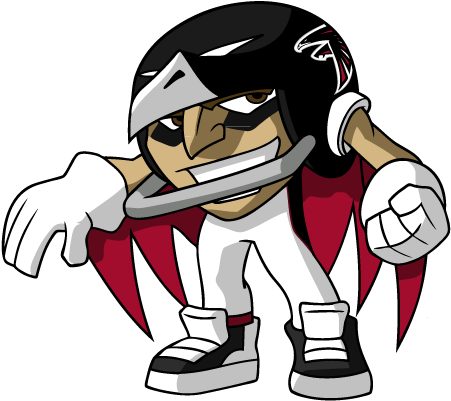 Creative Designs Atlanta Falcons Clipart Oh My God - Atlanta Falcons - Rusher 13 Poster Print (22 X 34) - Free Transparent PNG Clipart Images Download. - Falcon Transparent PNG Free Download
