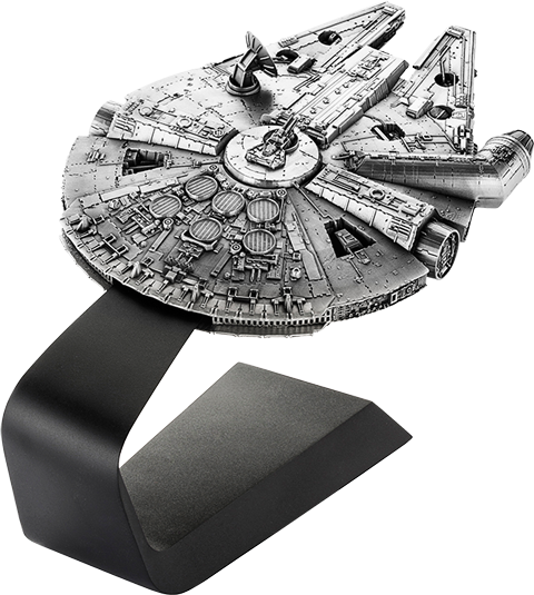 Millennium Falcon Pewter Collectible - Millennium Falcon Transparent PNG - 480x535 - Free Download on - Falcon Transparent PNG Free Download