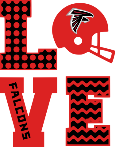 Falcons Love - Wall Parking Sign: Nfl Atlanta Falcons Field Zone, - Free Transparent PNG Clipart Images Download. - Falcon Transparent PNG Free Download