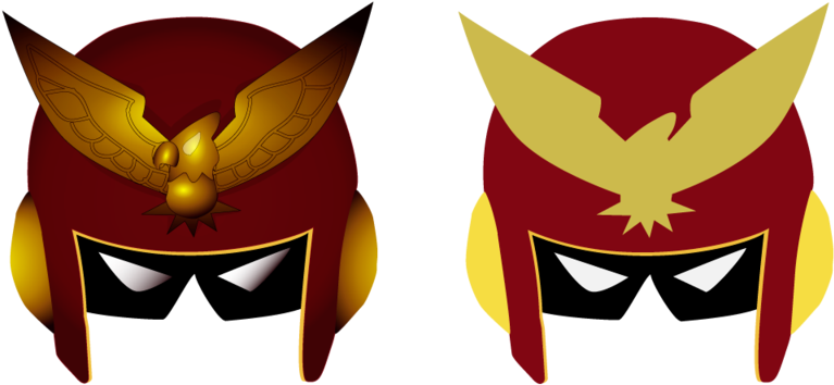 Captain Falcon Helmet By Senjuwarrior - Captain Falcon Helmet Png - Free Transparent PNG Clipart Images Download. - Falcon Transparent PNG Free Download