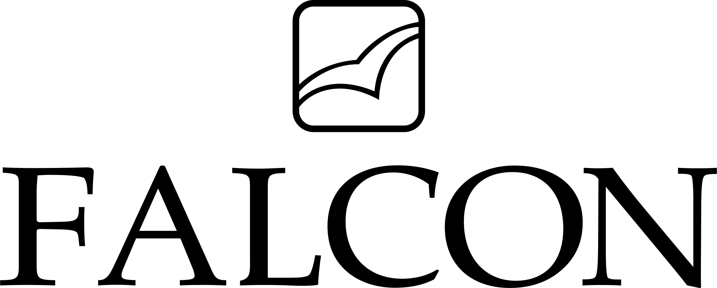 Falcon Logo Png Transparent - Samsung Gear Iconx Logo Transparent PNG - 2400x967 - Free Download on - Falcon Transparent PNG Free Download