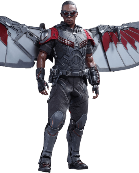 Hot Tots Captain America - Falcon Avengers Civil War Transparent PNG - 600x600 - Free Download on - Falcon Transparent PNG Free Download