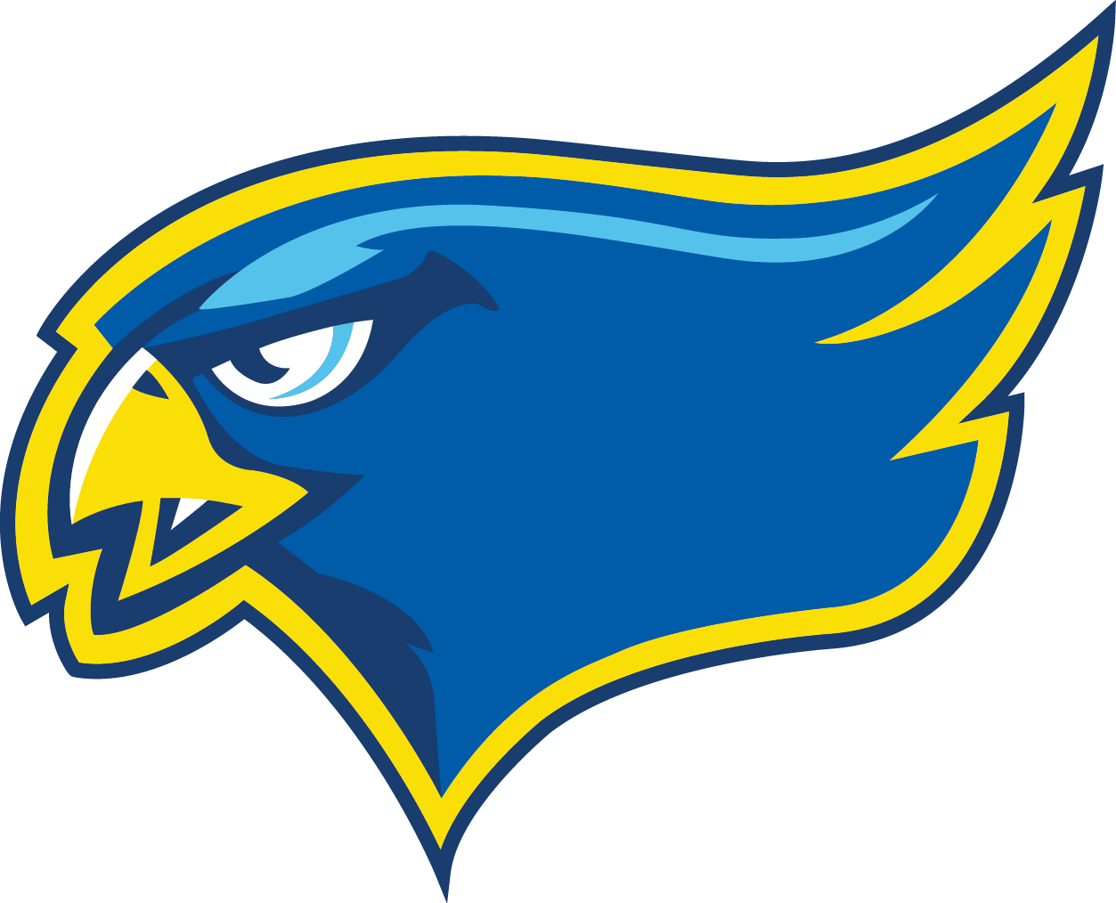 Rgs Track And Field News - Blue And Gold Falcon Transparent - Free Transparent PNG Clipart Images Download. - Falcon Transparent PNG Free Download