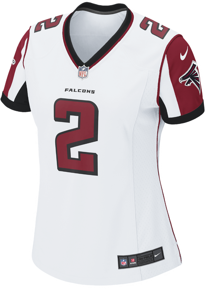 Nike Nfl Atlanta Falcons Women's Football Away Game - Modelos Camisas Femininas De Futebol Transparent PNG - 1000x1000 - Free Download on - Falcon Transparent PNG Free Download