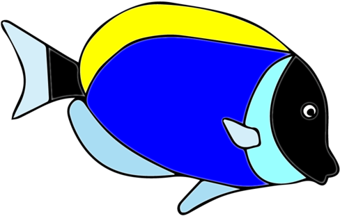 Starfish Clipart Dory Fish Pencil And In Color Clip - Fish Dory Clip Art - Free Transparent PNG Clipart Images Download. - Fish Transparent PNG Free Download