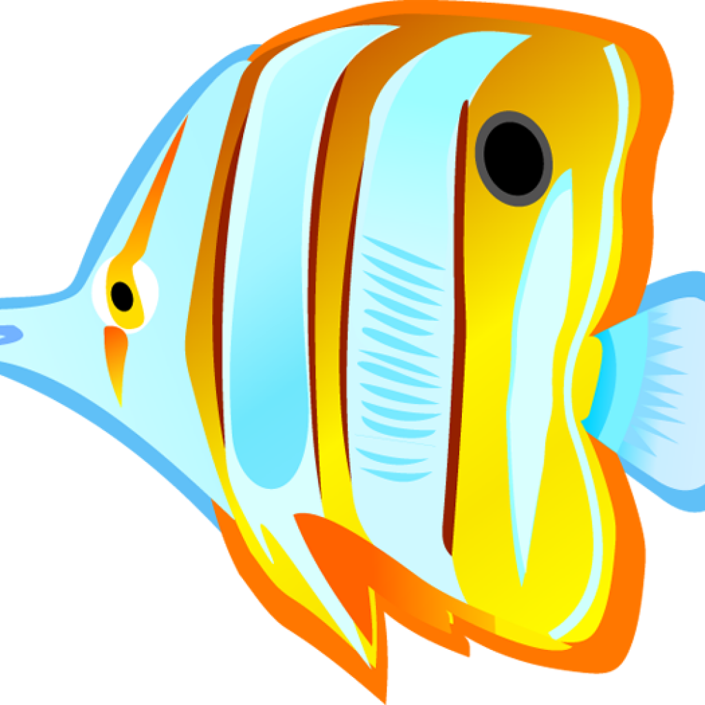 Tropical Fish Clipart Ocean With Fish Clipart Tropical - Tropical Fish Shower Curtain - Free Transparent PNG Clipart Images Download. - Fish Transparent PNG Free Download