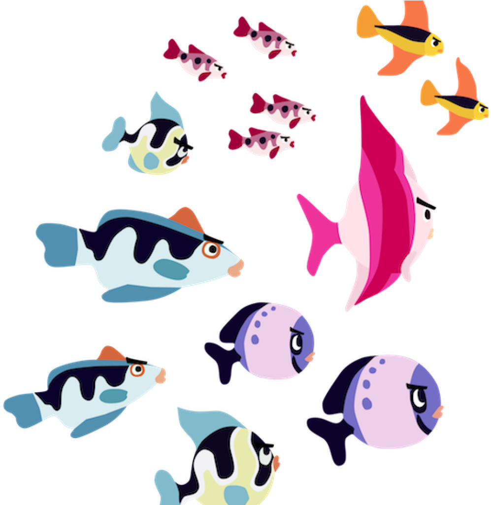 School Of Fish Clipart Food Clipart Hatenylo - Transparent Fish Clipart Transparent PNG - 1024x1024 - Free Download on - Fish Transparent PNG Free Download