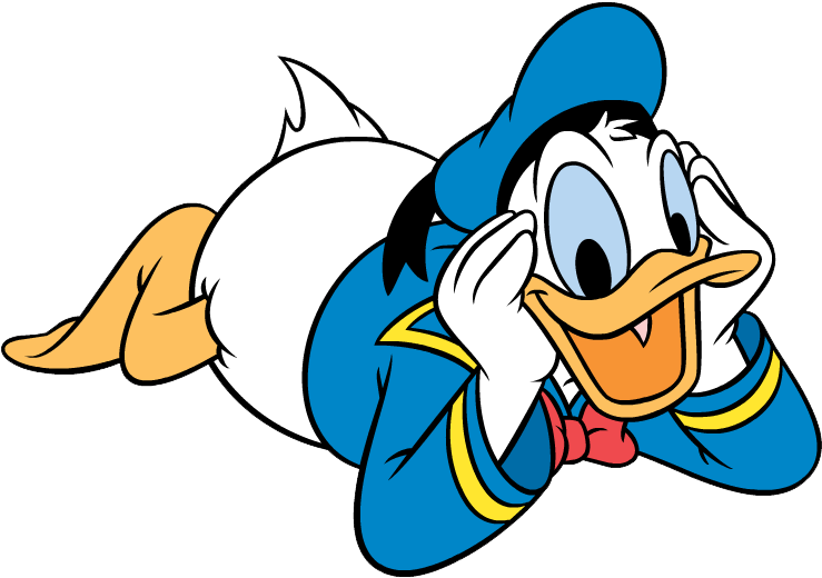 Donald Lay On Stomach Donaldduckesq Duck Pinterest - Donald Duck Png File Transparent PNG - 763x535 - Free Download on - Fish Transparent PNG Free Download