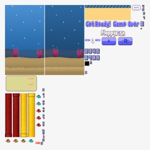 I Create 70% From All The Mods - Flappy Fish Atlas Png Transparent PNG - 800x800 - Free Download on - Fish Transparent PNG Free Download