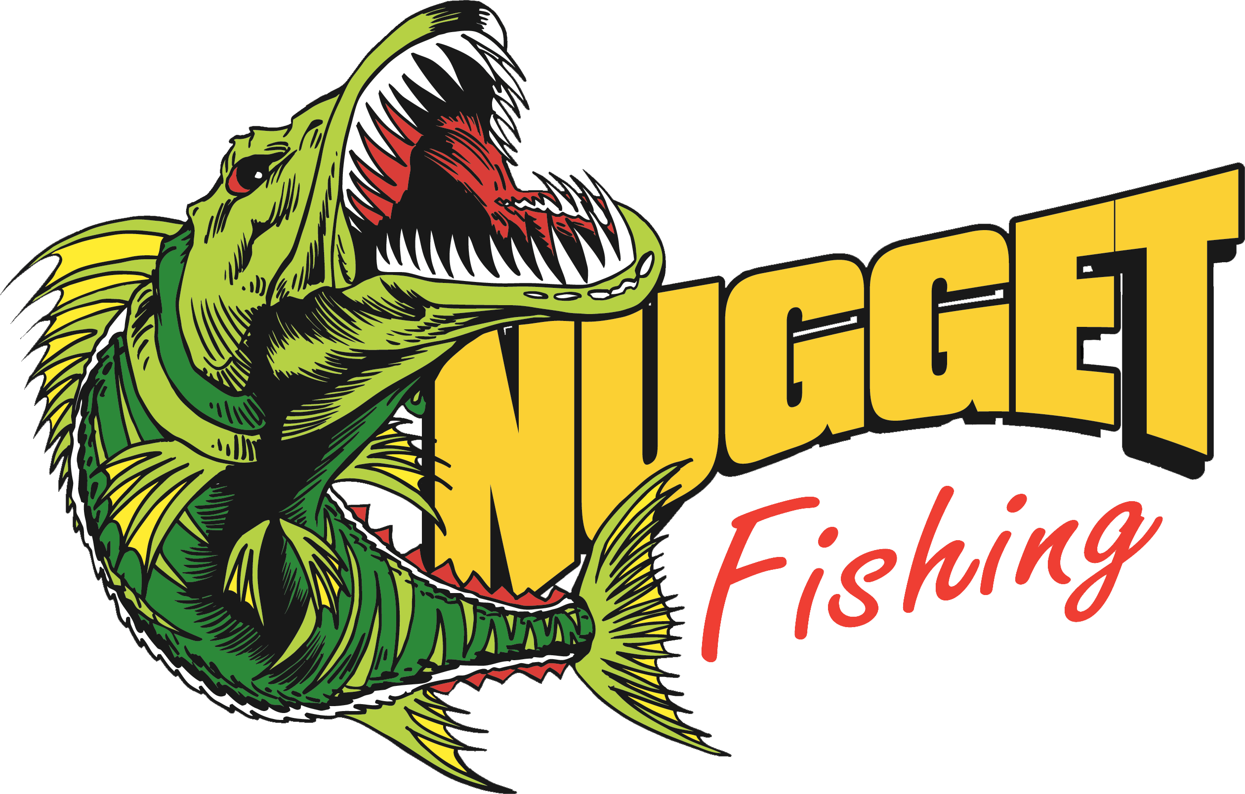 Nugget Fishing Logo Nugget Fishing Logo - Nugget Fishing Transparent PNG - 2520x1608 - Free Download on - Fish Transparent PNG Free Download