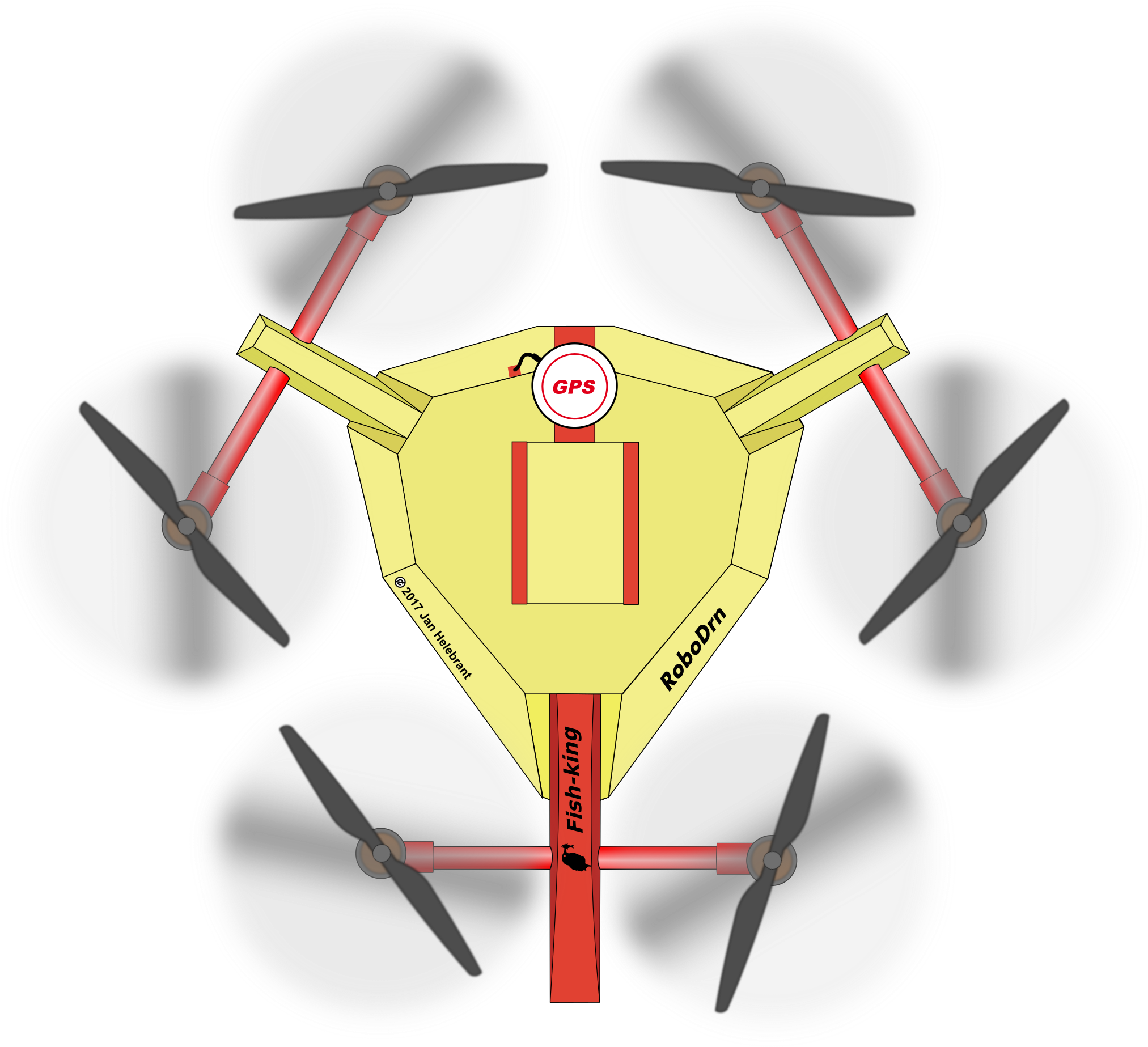 This Free Icons Png Design Of "fish-king" Drone / Uav Transparent PNG - 2400x2103 - Free Download on - Fish Transparent PNG Free Download