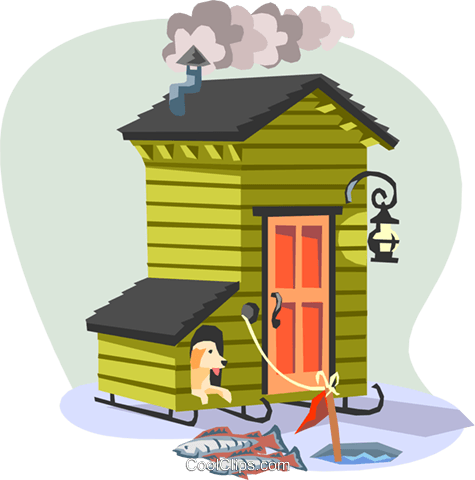 Shack Clipart Shack House - Ice Fishing House Clip Art Transparent PNG - 475x480 - Free Download on - Fish Transparent PNG Free Download