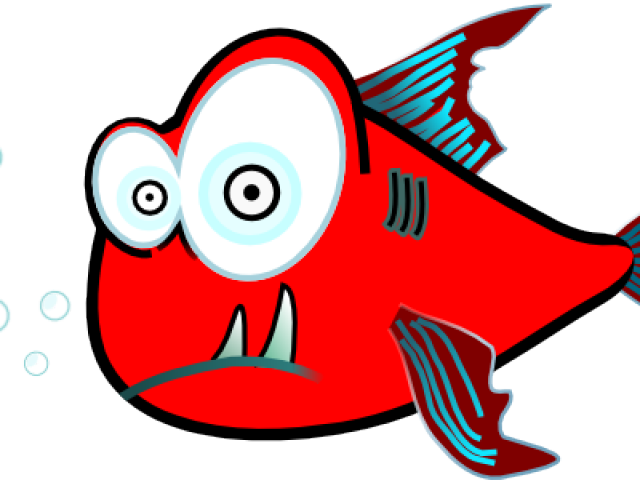 Stylized Fish Free Download Clip Art - Piranha Png Transparent PNG - 640x480 - Free Download on - Fish Transparent PNG Free Download