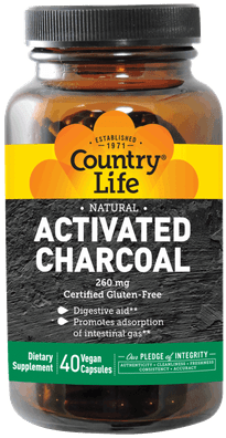 Country Life Natural Activated Charcoal - Country Life - Omega-3 Fish Oil 1000 Mg - 100 Softgels Transparent PNG - 400x400 - Free Download on - Fish Transparent PNG Free Download