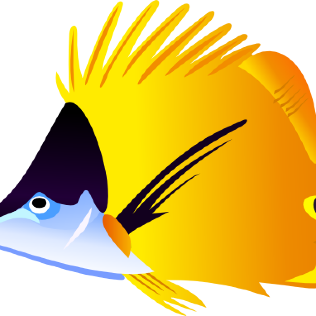 Tropical Fish Clipart Tropical Fish Clip Art At Clker - Colorful Fish Tile Coaster - Free Transparent PNG Clipart Images Download. - Fish Transparent PNG Free Download