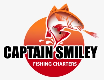 Captain Smiley Fishing Charters, HD Png Download - Fish Transparent PNG Free Download