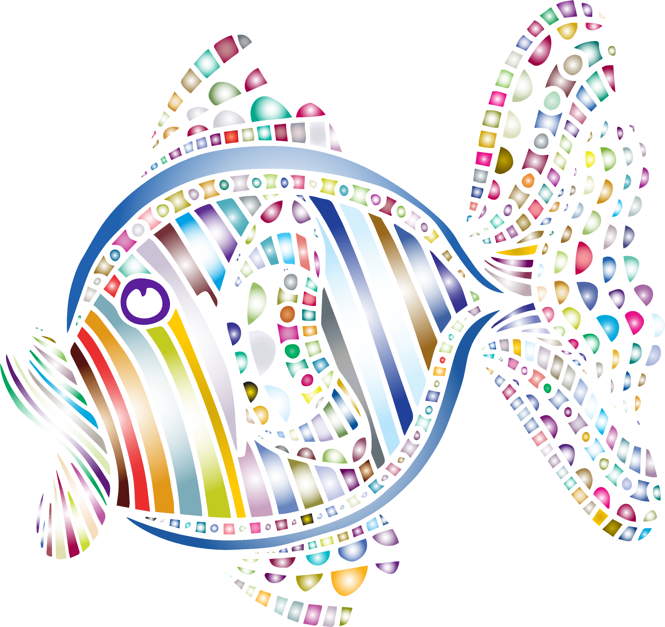 This Free Icons Png Design Of Abstract Colorful Fish Transparent PNG - 2225x2097 - Free Download on - Fish Transparent PNG Free Download