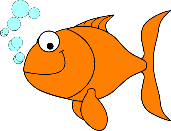Exclusive Ideas Gold Fish Clip Art Goldfish At Clker - Fish Clip Art - Free Transparent PNG Clipart Images Download. - Fish Transparent PNG Free Download