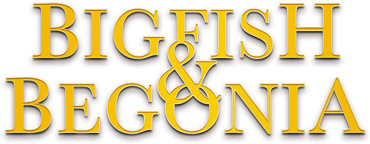 Big Fish And Begonia Logo Transparent PNG - 743x287 - Free Download on - Fish Transparent PNG Free Download