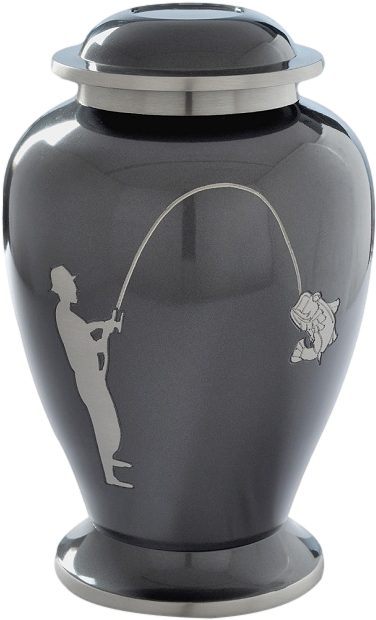 The 'gone Fishing' Adult Cremation Urn - Urn Transparent PNG - 651x650 - Free Download on - Fish Transparent PNG Free Download