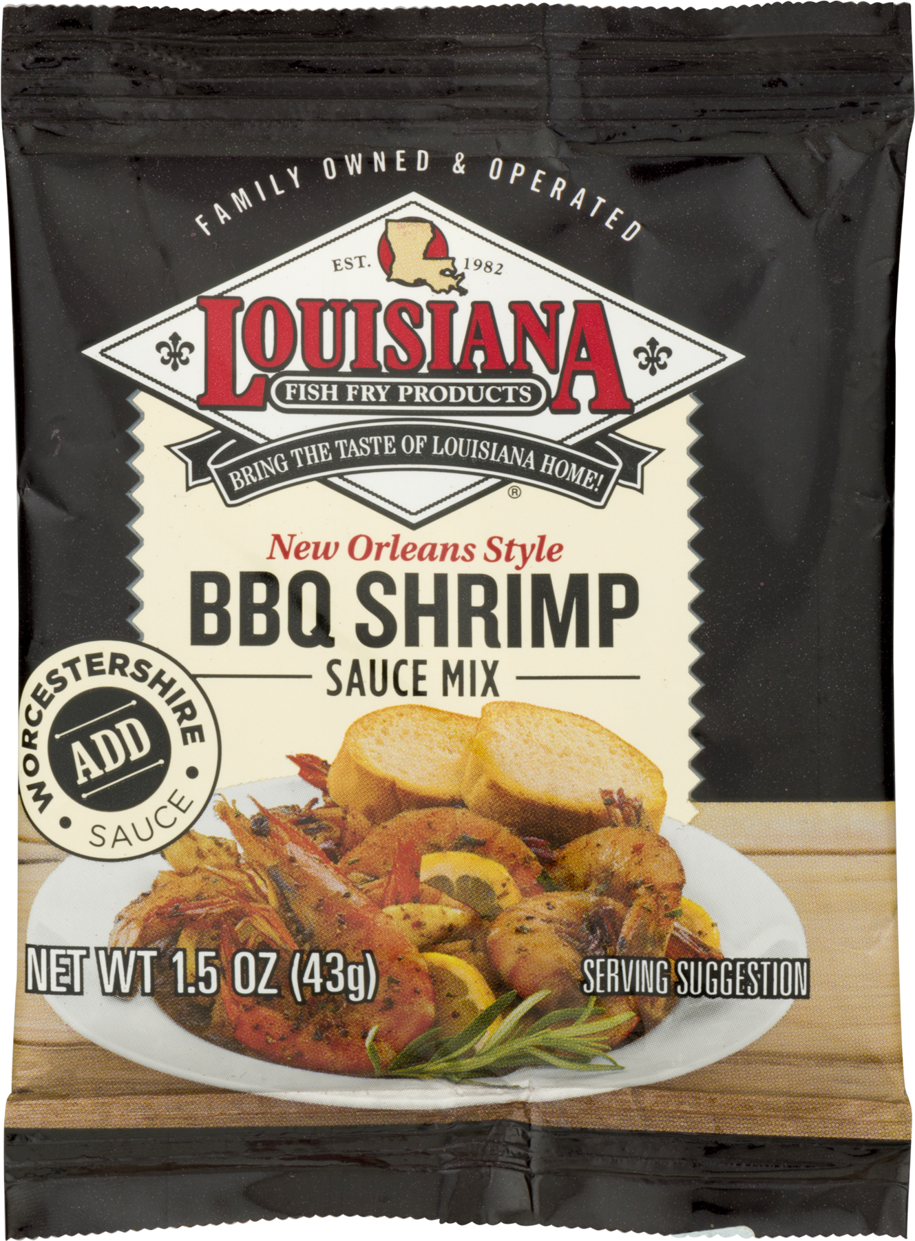 Louisiana Fish Fry Products New Orleans Style Bbq Shrimp - Louisiana Sauce Mix, Bbq Shrimp, New Orleans Style Transparent PNG - 1800x1800 - Free Download on - Fish Transparent PNG Free Download